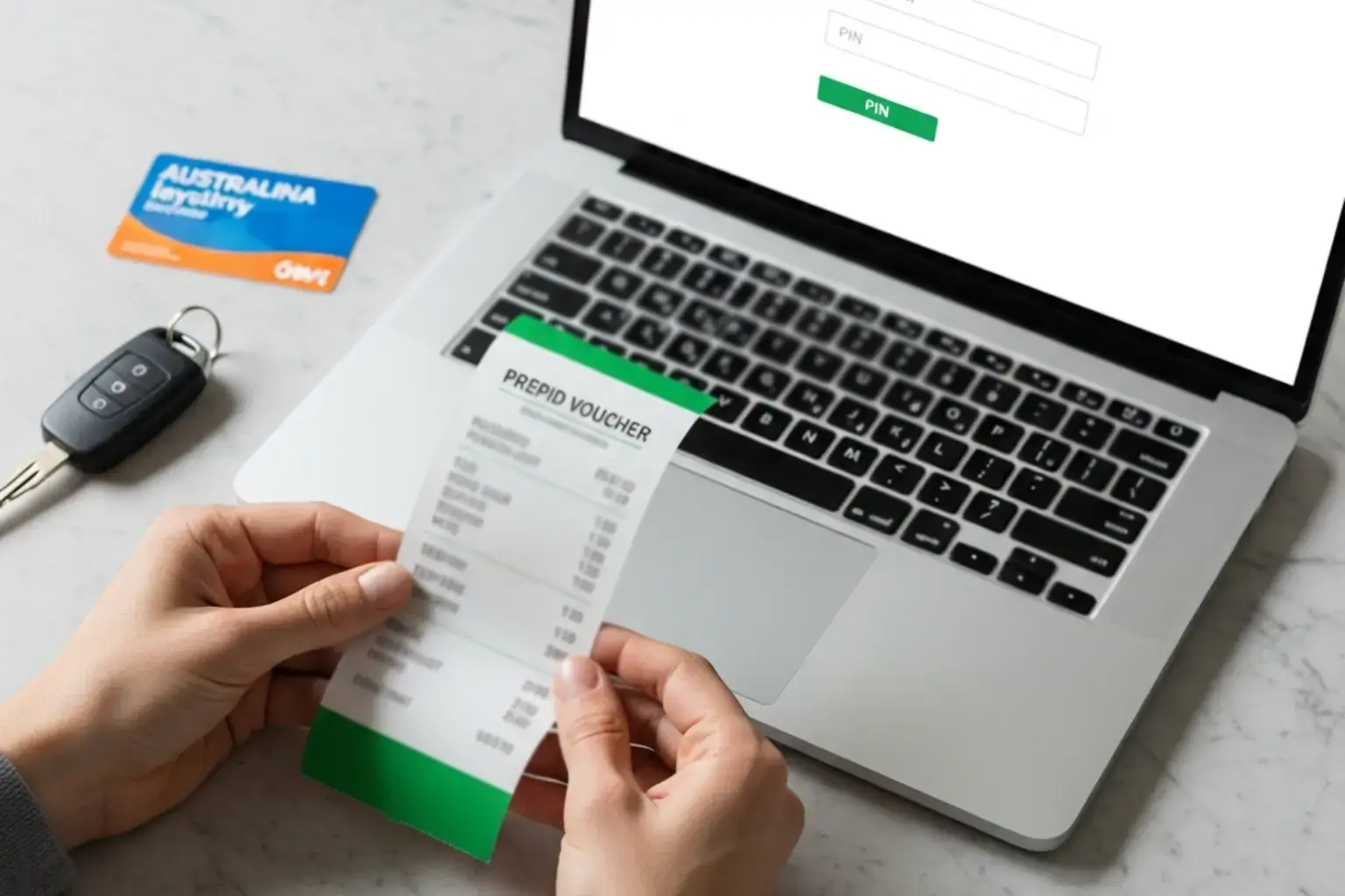 Paysafecard 16-digit PIN voucher used for an online betting deposit at an Australian bookmaker